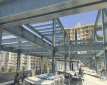 Axis Ware House 130Ton of steel works